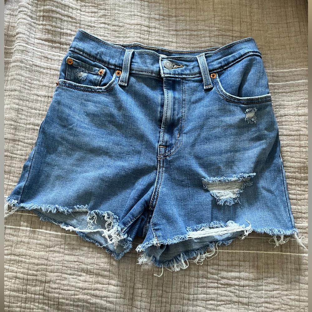 Levi’s High Rise Shorts